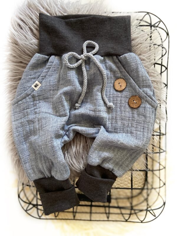 Musselin Knicker Bluejeans 74/80 – Bild 2