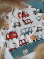 Reststück 130cm Bio-Jersey Cars – Bild 12