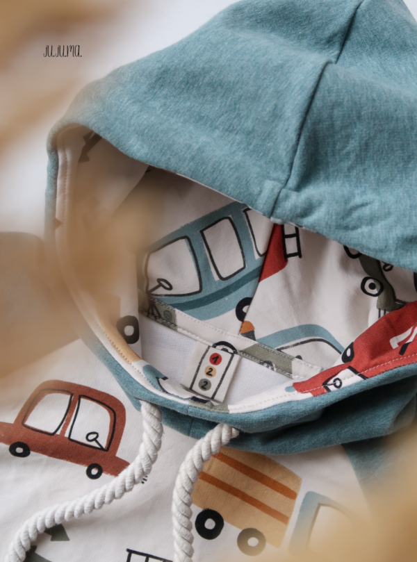 Reststück 130cm Bio-Jersey Cars – Bild 15