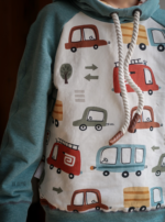 Reststück 130cm Bio-Jersey Cars – Bild 8