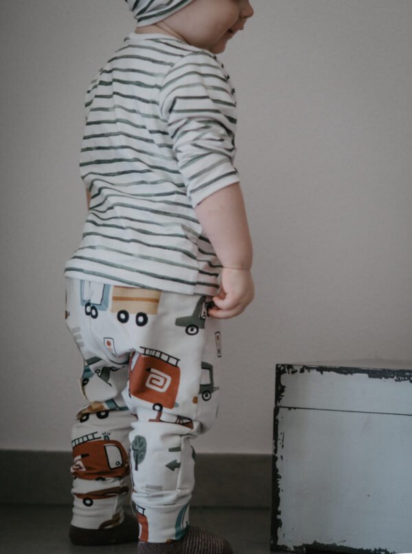 Reststück 130cm Bio-Jersey Cars – Bild 21