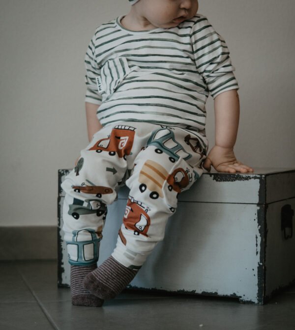 Reststück 130cm Bio-Jersey Cars – Bild 4