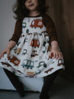 Reststück 130cm Bio-Jersey Cars – Bild 10