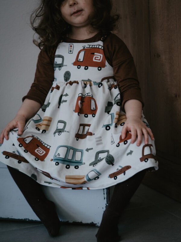 Reststück 130cm Bio-Jersey Cars – Bild 10