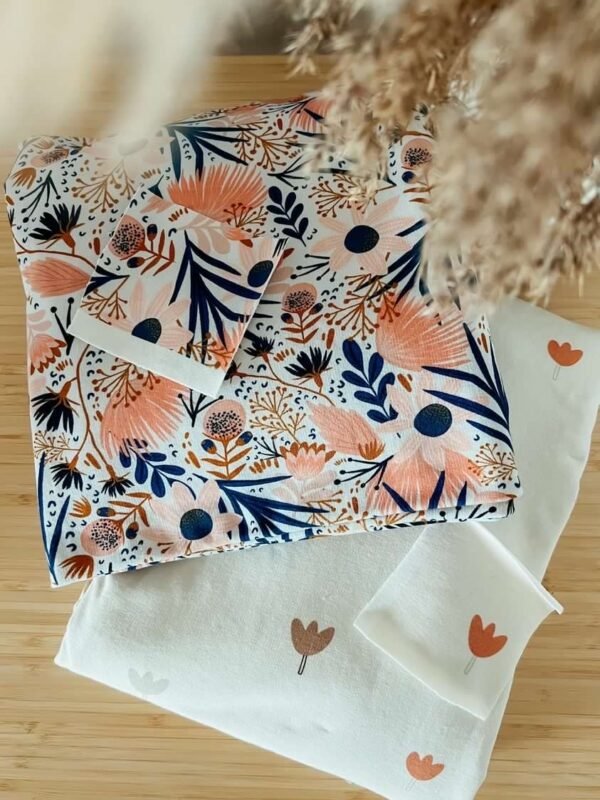 Bio-French-Terry Boho Flowers – Bild 6