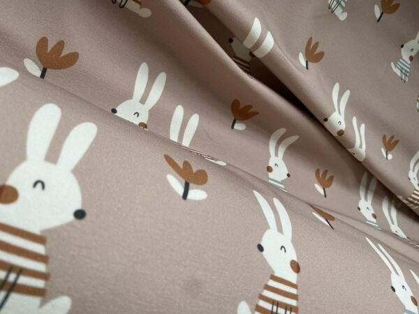 Bio-French-Terry Funny Bunny – Bild 5