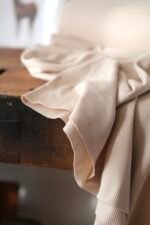 Rib Jersey Creme – Bild 7