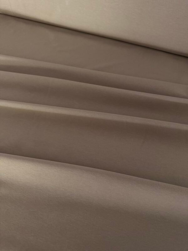 Bio-Jersey Dunkles Beige – Bild 5