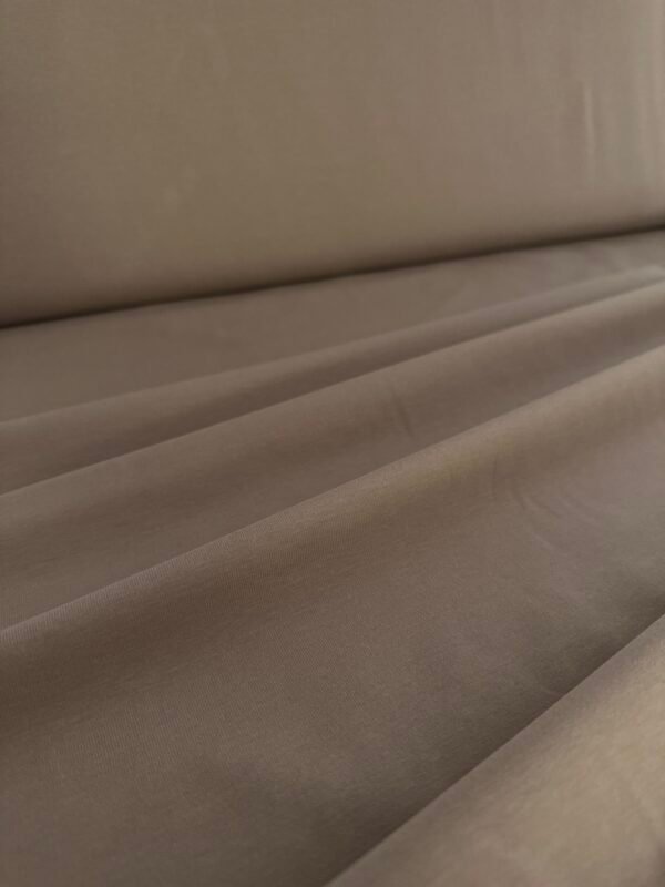 Bio-Jersey Dunkles Beige – Bild 4