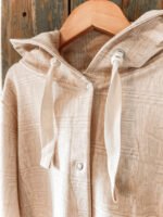 Bio-French Terry Watercolor Paper Creme – Bild 2