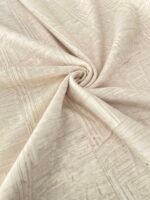 Bio-French Terry Watercolor Paper Creme – Bild 5