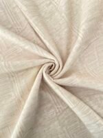 Bio-French Terry Watercolor Paper Creme – Bild 3