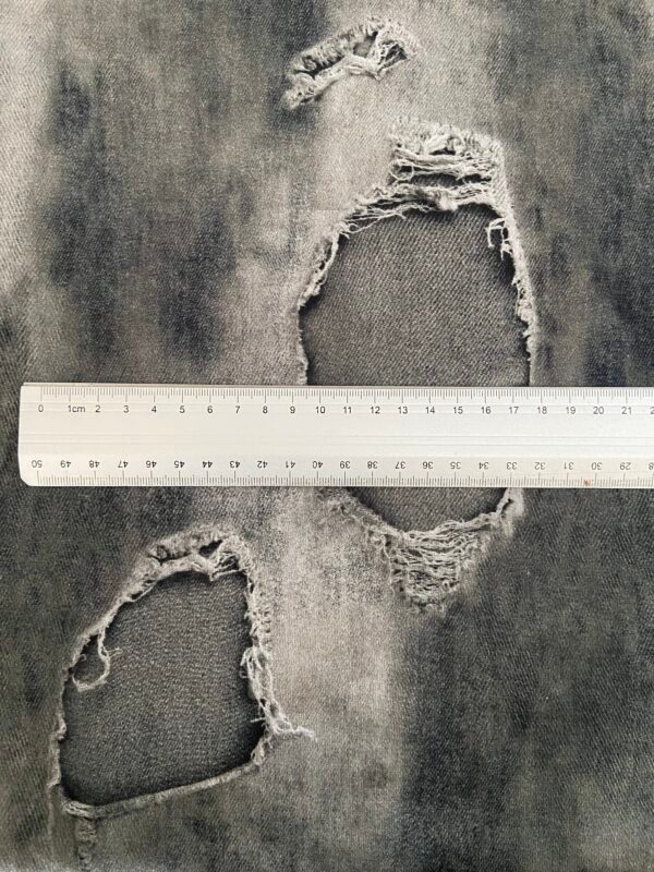 Jeans-Sweat Used Look Blue – Bild 12