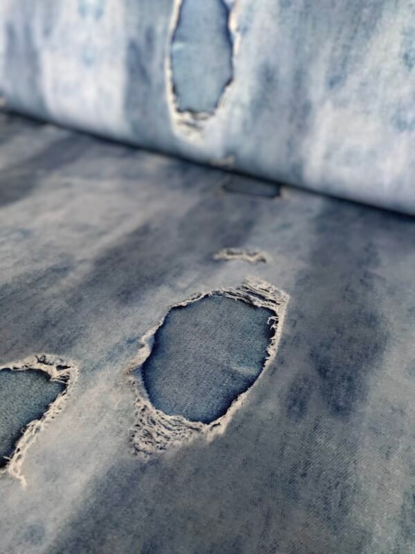 Jeans-Sweat Used Look Blue – Bild 13