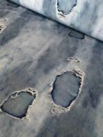 Jeans-Sweat Used Look Blue – Bild 3