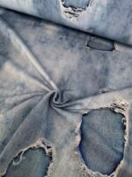 Jeans-Sweat Used Look Blue – Bild 11