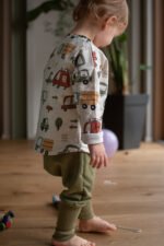 Reststück 130cm Bio-Jersey Cars – Bild 23