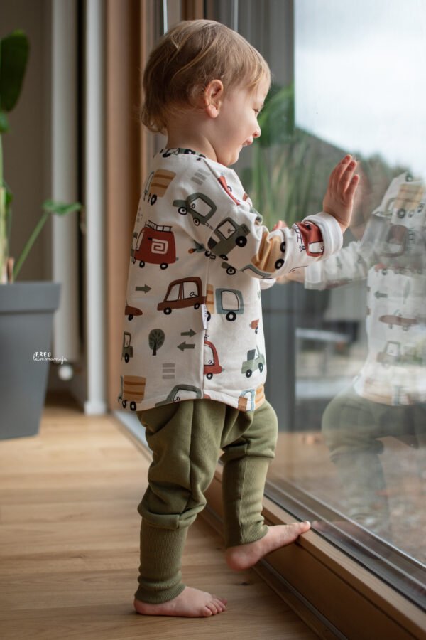 Reststück 130cm Bio-Jersey Cars – Bild 9