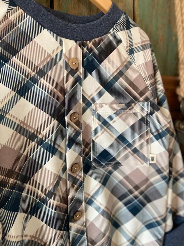 Karo Keno Sweater 110/116 – Bild 5