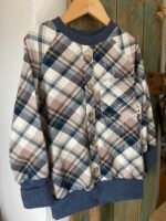 Karo Keno Sweater 110/116 – Bild 7