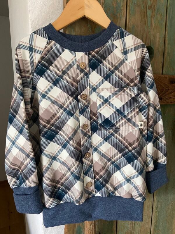 Karo Keno Sweater 110/116 – Bild 6