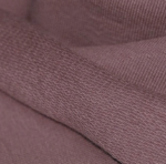 Reststück 49cm French Terry Dark Mauve – Bild 2