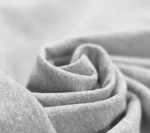 French Terry Hellgrau meliert