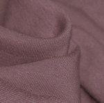 Reststück 49cm French Terry Dark Mauve – Bild 3