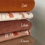 Frottee-Jersey Cacao – Bild 4
