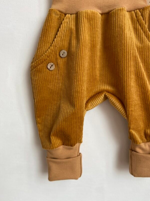 Knickerbocker Breitcord - Mustard 74/80 – Bild 2