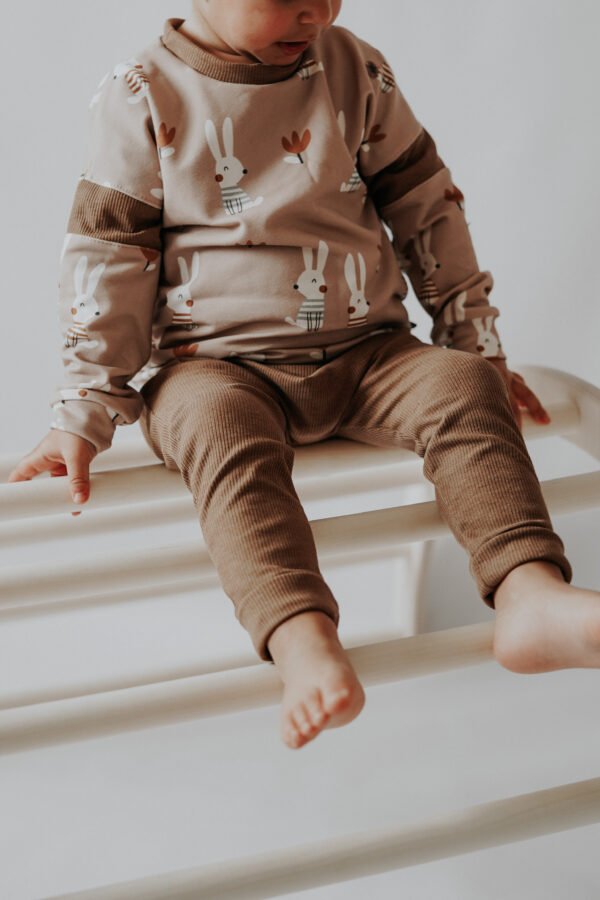 Bio-French-Terry Funny Bunny – Bild 6