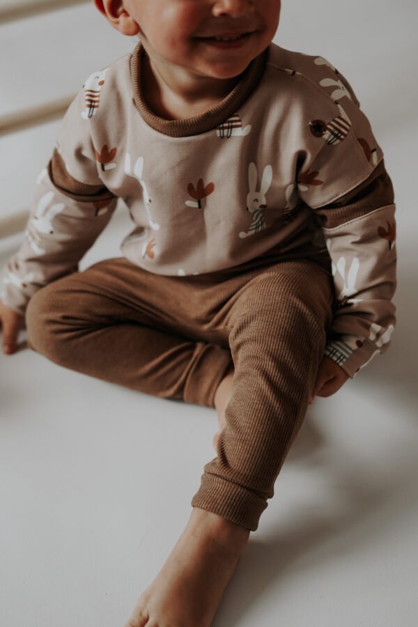 Bio-French-Terry Funny Bunny – Bild 10