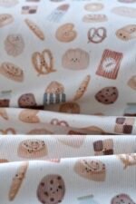 RESTSTÜCK 150cm Rib Jersey SÜßE TEILCHEN – Bild 12