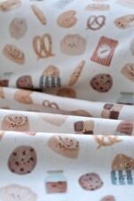 RESTSTÜCK 150cm Rib Jersey SÜßE TEILCHEN – Bild 15