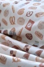 RESTSTÜCK 150cm Rib Jersey SÜßE TEILCHEN – Bild 14