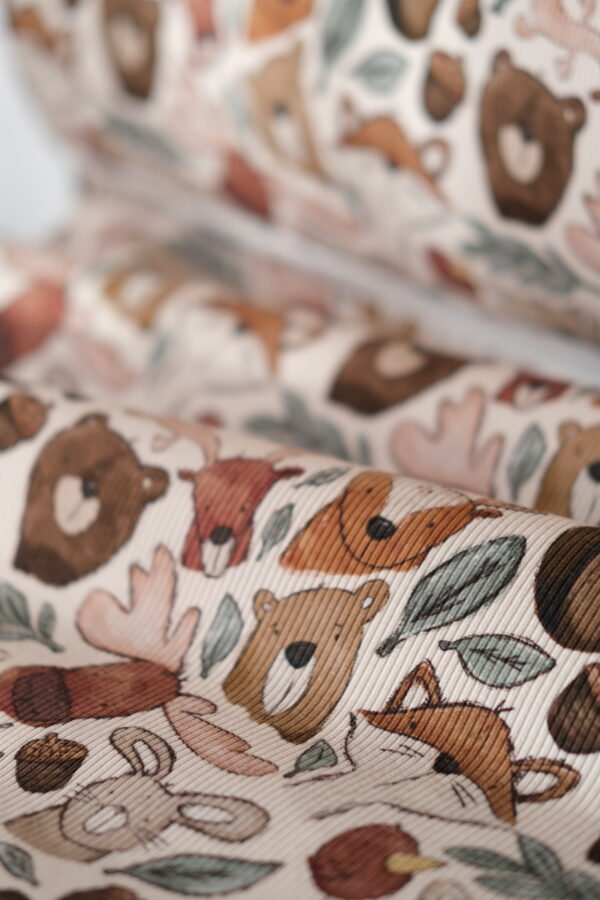 Rib Jersey FOREST FRIENDS 2.0 – Bild 5