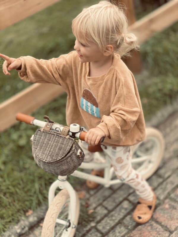 RESTSTÜCK 150cm Rib Jersey SÜßE TEILCHEN – Bild 11