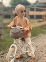 RESTSTÜCK 150cm Rib Jersey SÜßE TEILCHEN – Bild 9