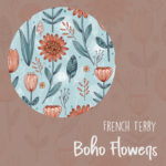 Bio-French Terry BOHO FLOWERS