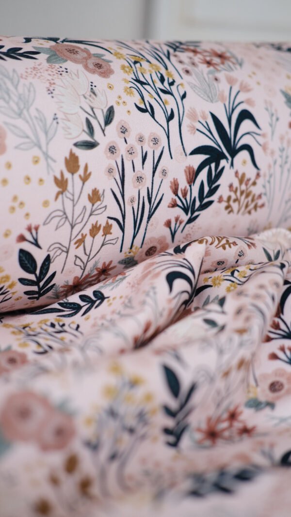 Bio-French Terry WILDBLÜTENZAUBER ROSE – Bild 11