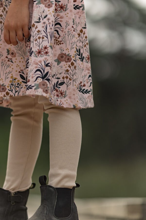 Rib Jersey Creme – Bild 6