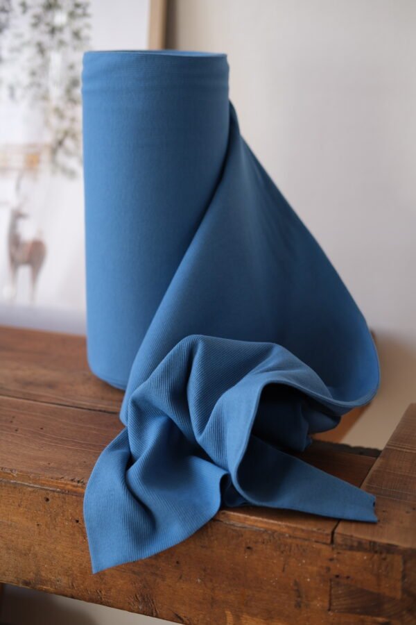 Rib Bündchen Indigo – Bild 8