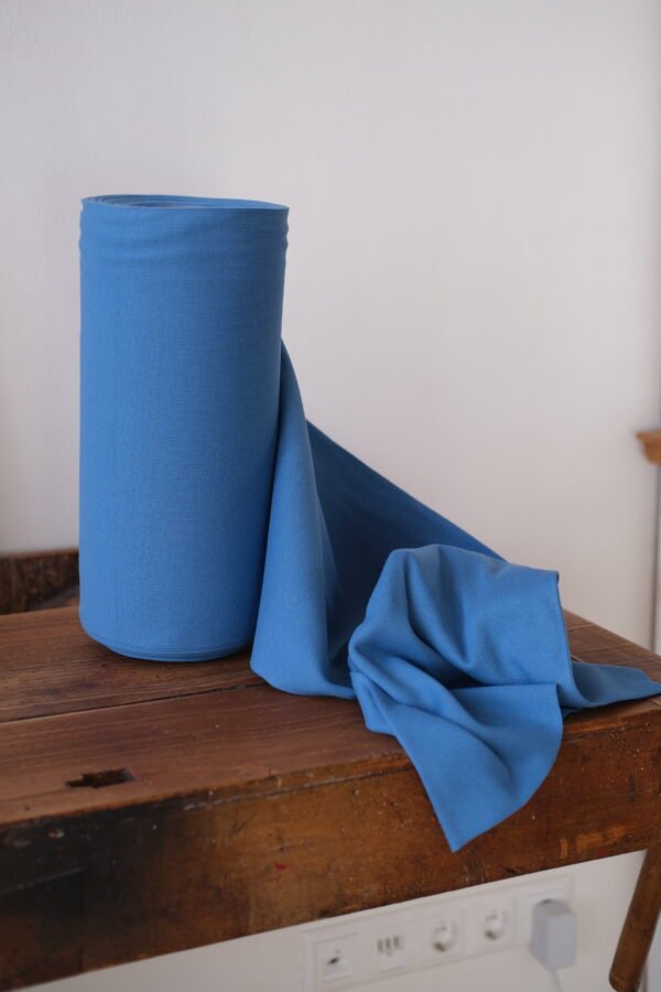 Rib Bündchen Indigo – Bild 6