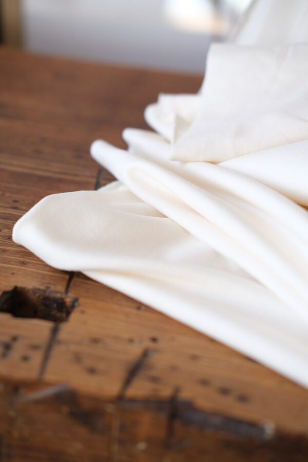 Bio French Terry Creme – Bild 2