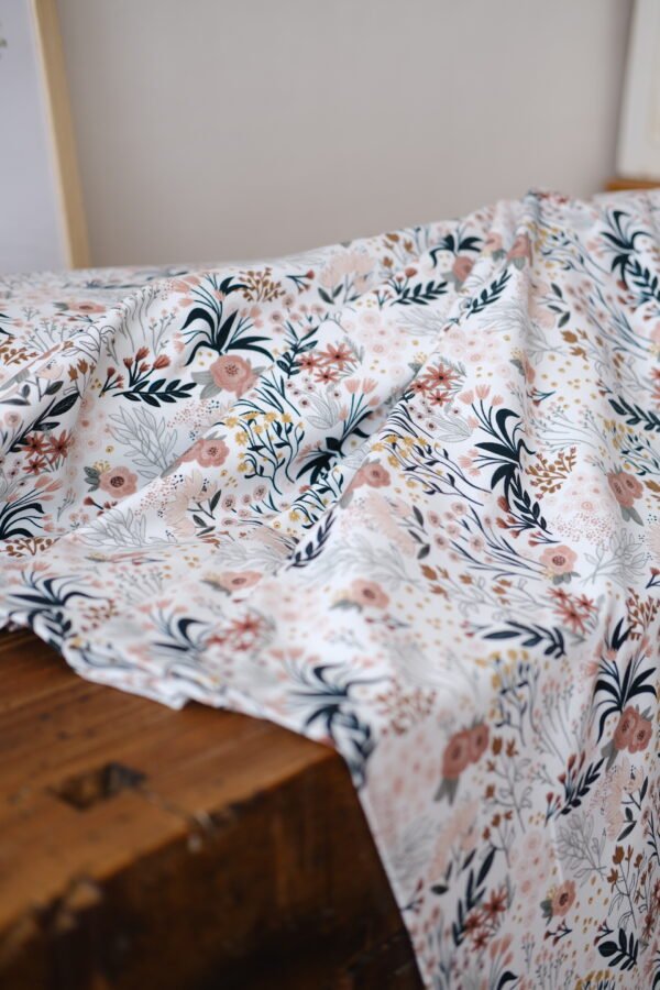 Bio-French Terry WILDBLÜTENZAUBER CREME – Bild 5