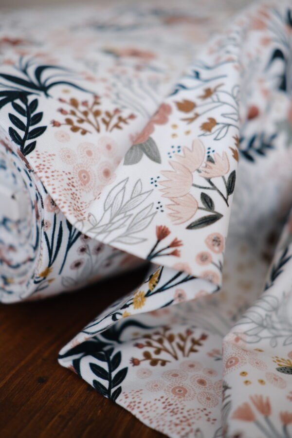 Bio-French Terry WILDBLÜTENZAUBER CREME – Bild 2