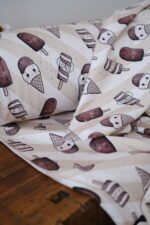 Bio-French Terry EISLIEBE coffee – Bild 4