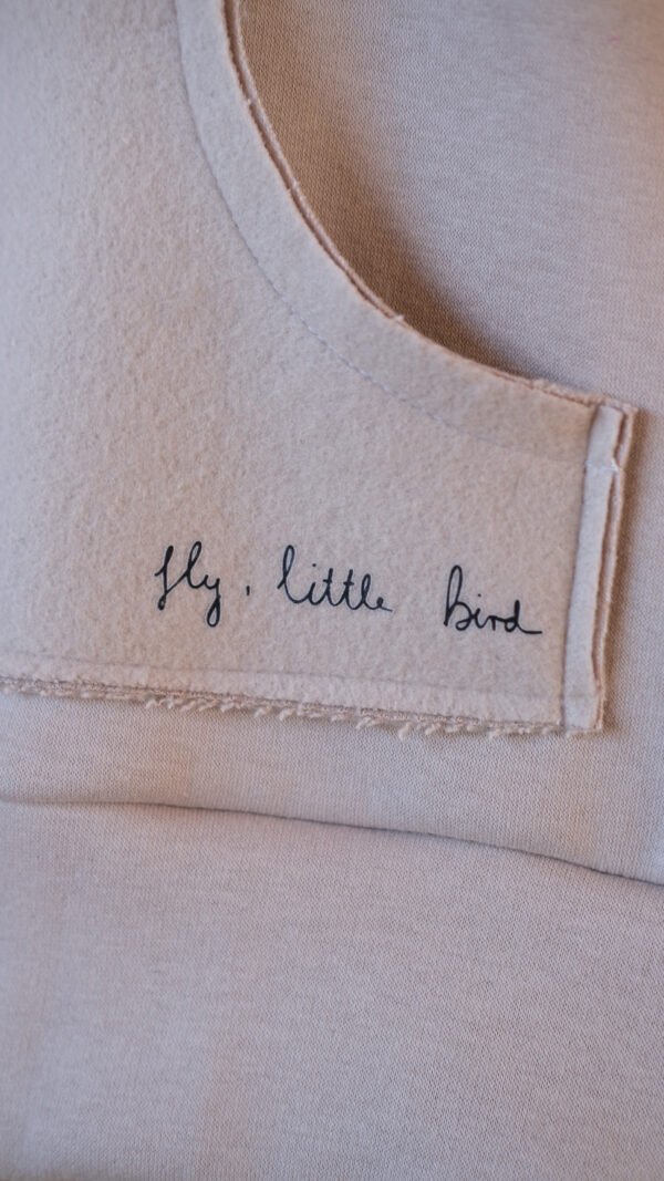 Bügelbild  FLY LITTLE BIRD – Bild 2