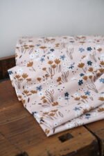 French Terry ART FLOWERS Light – Bild 4