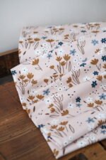 French Terry ART FLOWERS Light – Bild 5